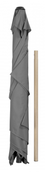 Schneider Stahl Kurbelschirm Cordoba 230x150cm knickbar Stock 38mm Anthrazit